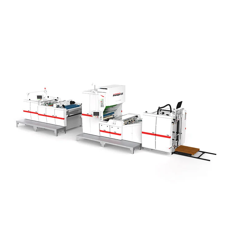 स्वयंचलित चेन नाइफ पावडर-रिमूव्हल लॅमिनेटिंग मशीन